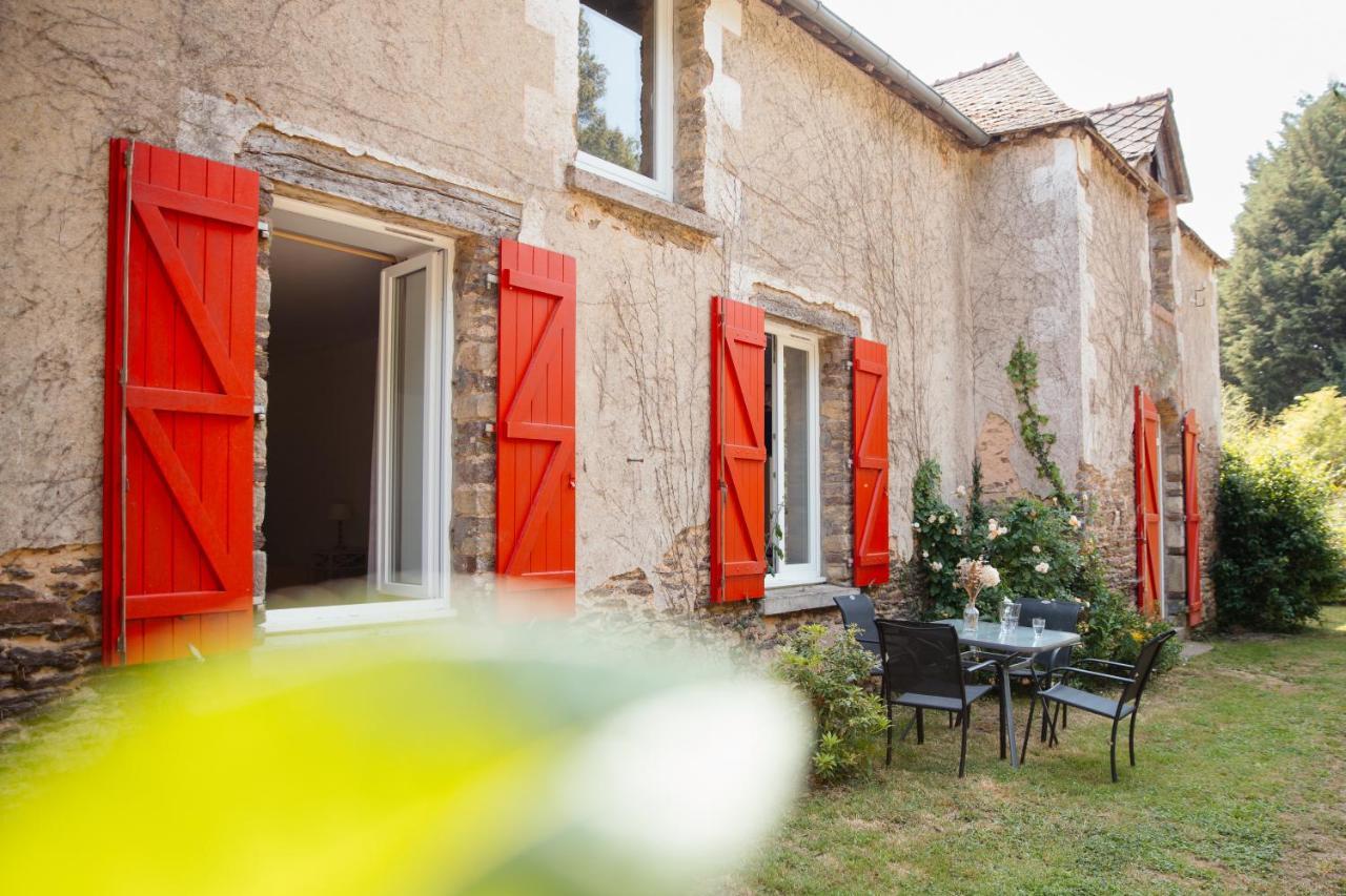 La Borgnardais, gîte 1 à 5 couchages en Brocéliande Loutehel Exterior foto